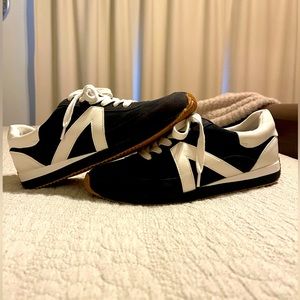 LOFT Black and white sneakers